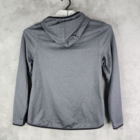 Mens Gray Old Navy Hoodie Sweatshirt Full Zip Long Sleeve Polyester Size L - Picture 8 of 11